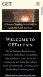 Mobile Screenshot of getactics.com